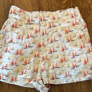 Cynthia Rowley, 100%‎ linen large shorts
